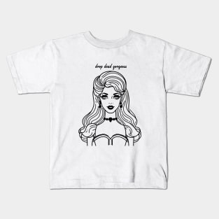 Drop Dead Gorgeous Halloween Kids T-Shirt